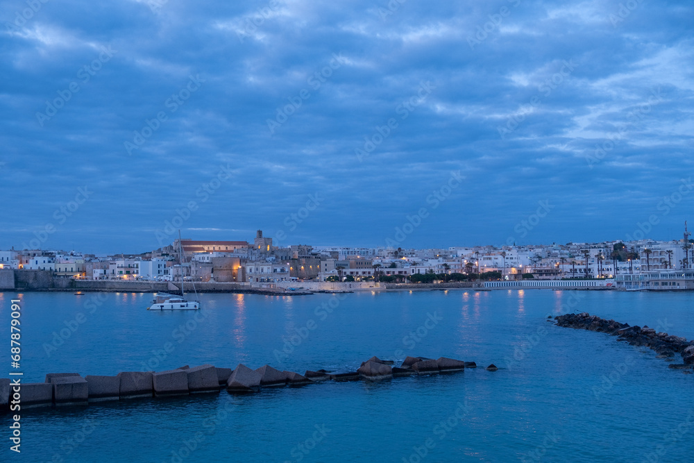 Morning Glow in Otranto: The Town in First Light