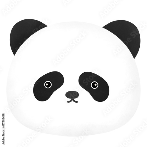 Panda face 