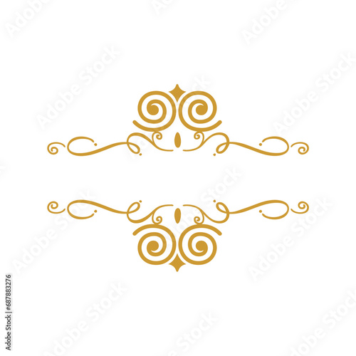 set of Islamic name tag ornaments design