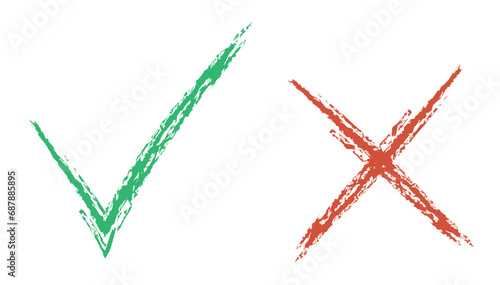 Check mark - stock vector.