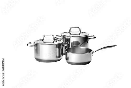 The Complete Kitchen: Must-Have Cookware Sets for Home Chefs isolated on transparent background