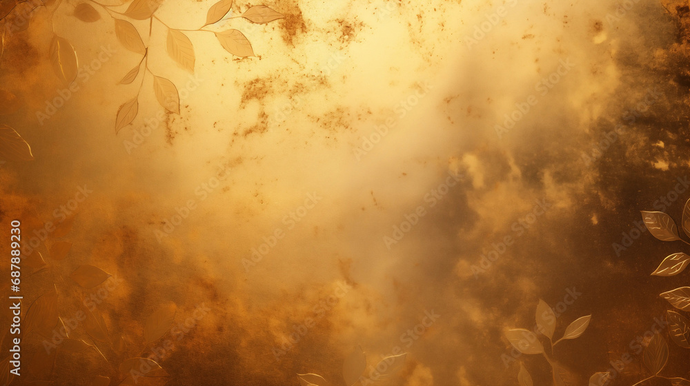  luxurious gold background, light and bokeh