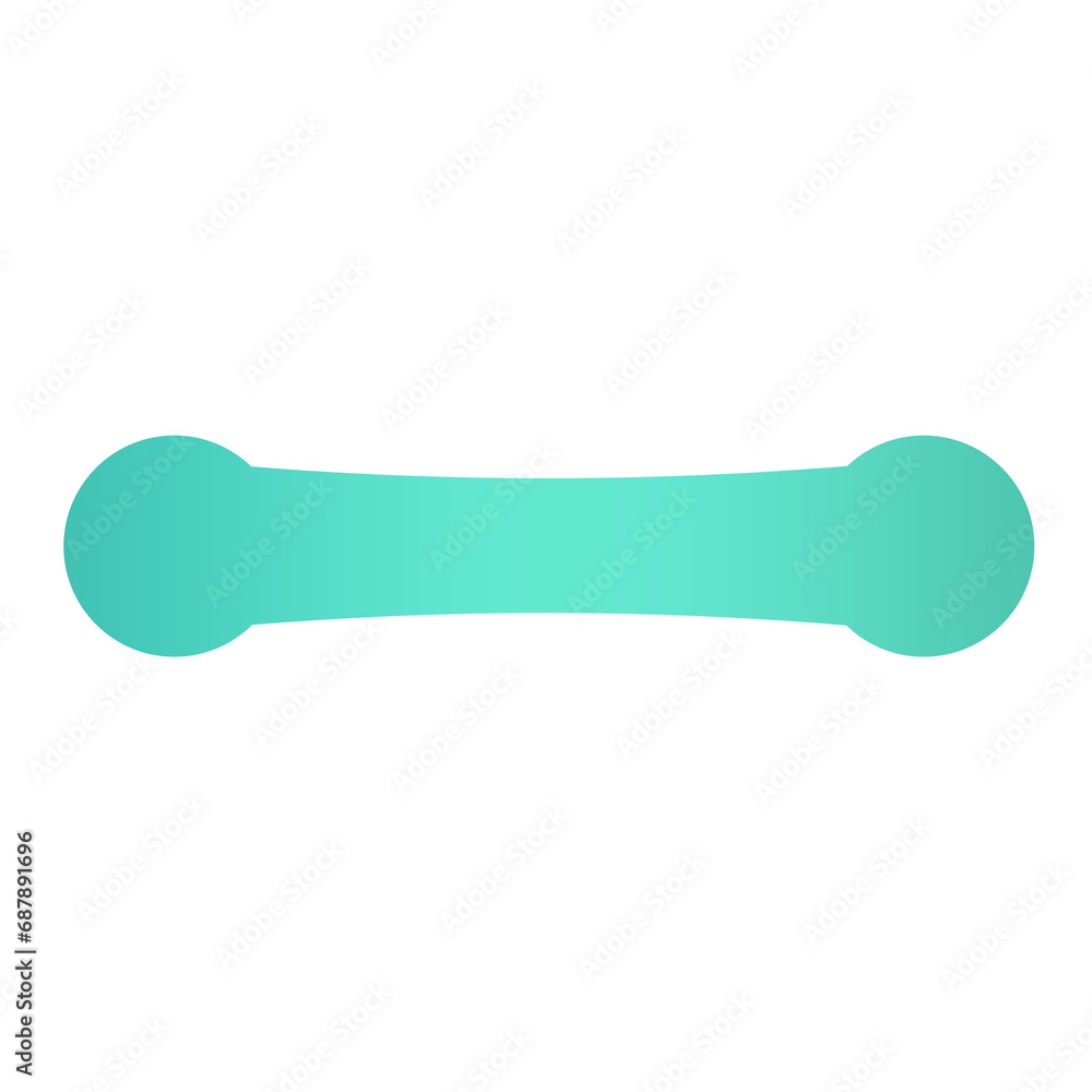 green mint double circle and banner bar green mint double circle and banner bar