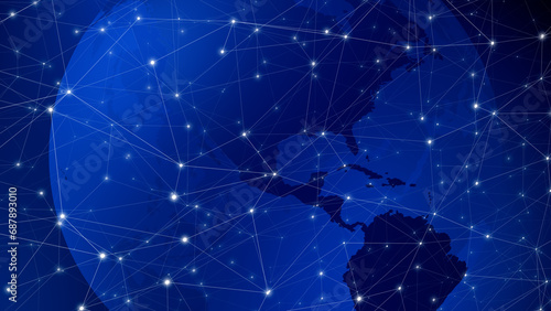 News background globe lines web connected worldwide network rotating world breaking news earth interconnected media global coverage international headlines