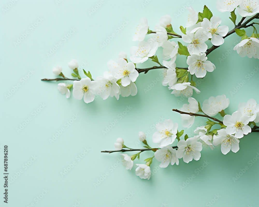 Obraz premium きれいな桜背景
