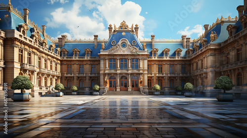 Palace of versailles in Paris, France
