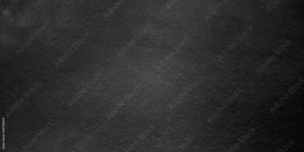 Modern charcoal stucco black stone wall texture. Cement dark black wall grunge backdrop background. Monochrome slate grunge concrete wall black vintage marbled textured blackboard background.