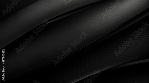 abstract carbon fiber backgrond. Futuristic background. Generative AI photo