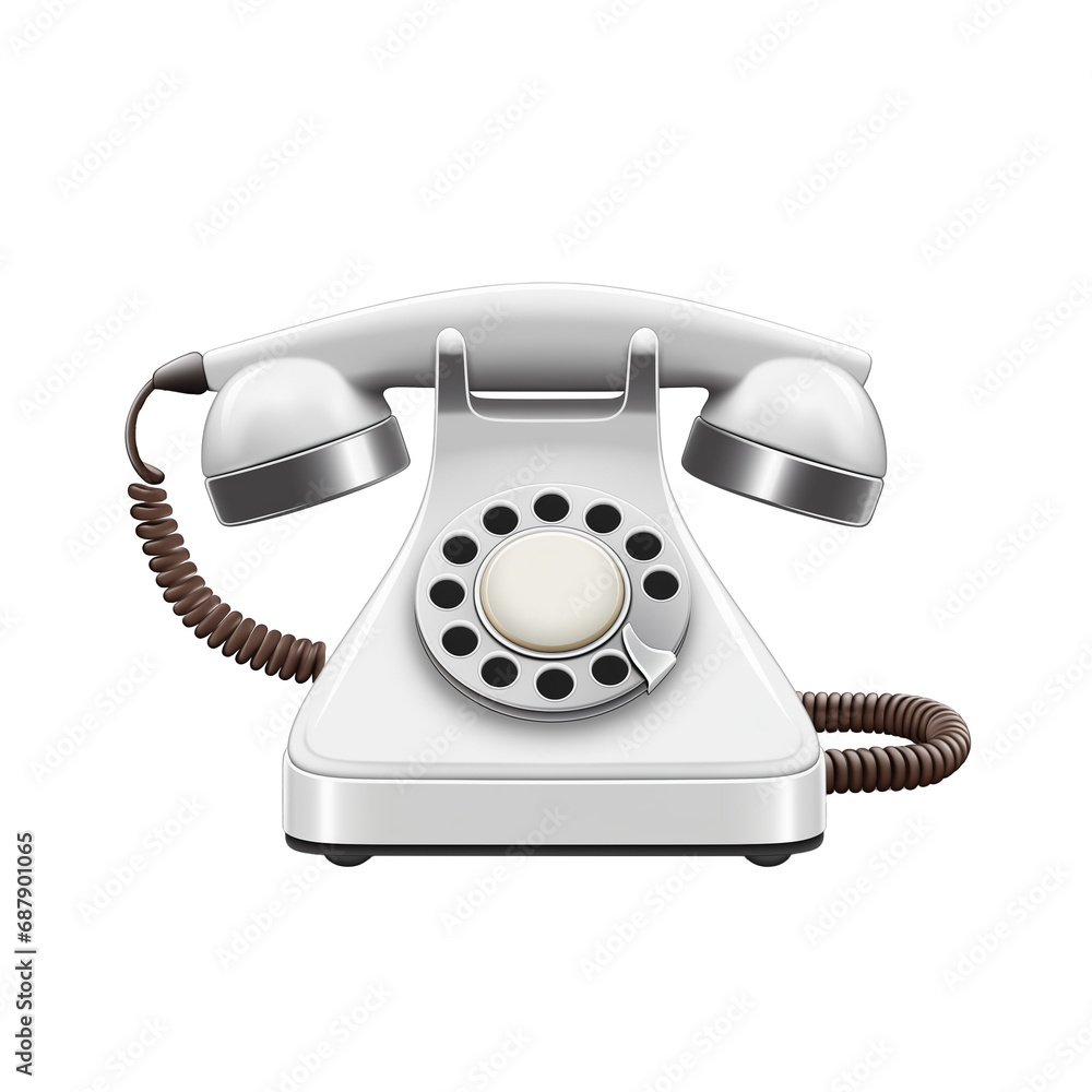 old phone isolated old phone isolated