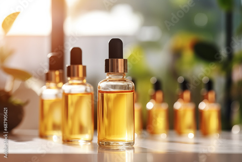 aroma oil in a bottle