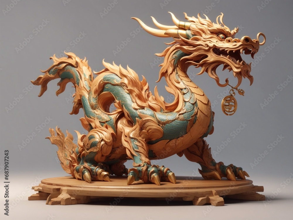 dragon Chinese creature in new years dragon Chinese creature in new years