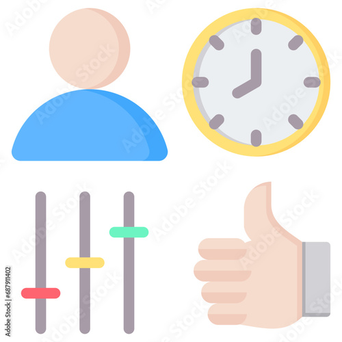 Discipline Flat Icon