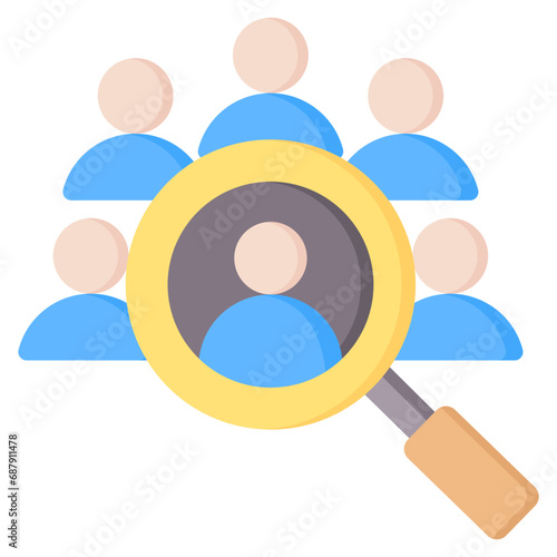 Recruitment Flat Icon