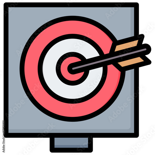Target Outline Color Icon