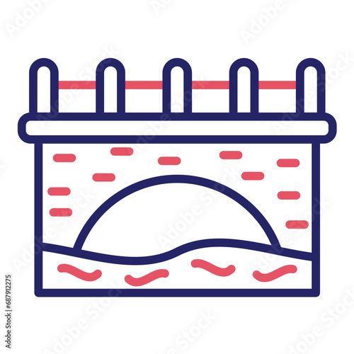 Water Bridge Icon