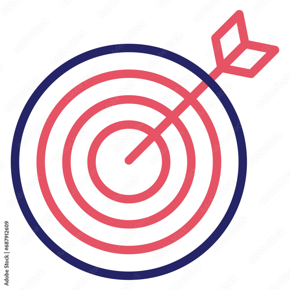Marketing Goal Icon Marketing Goal Icon