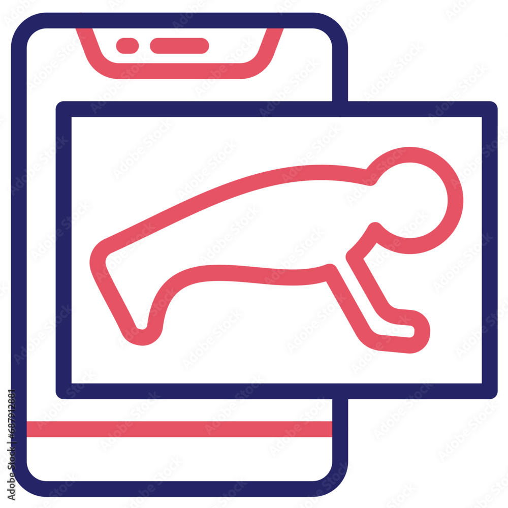 Push Up Icon Push Up Icon