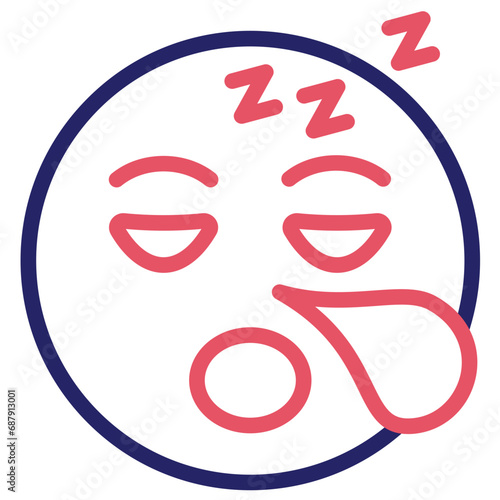 Sleepy Face Icon