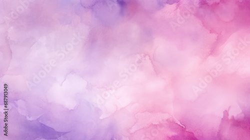 Watercolor art background. Old paper. Pink and purple texture for cards, flyers, poster, banner.