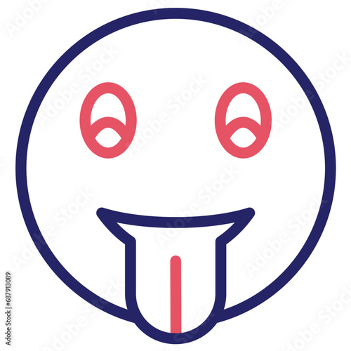 Face with Tongue Icon