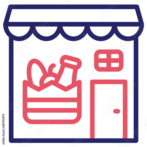 Groceries Store Icon