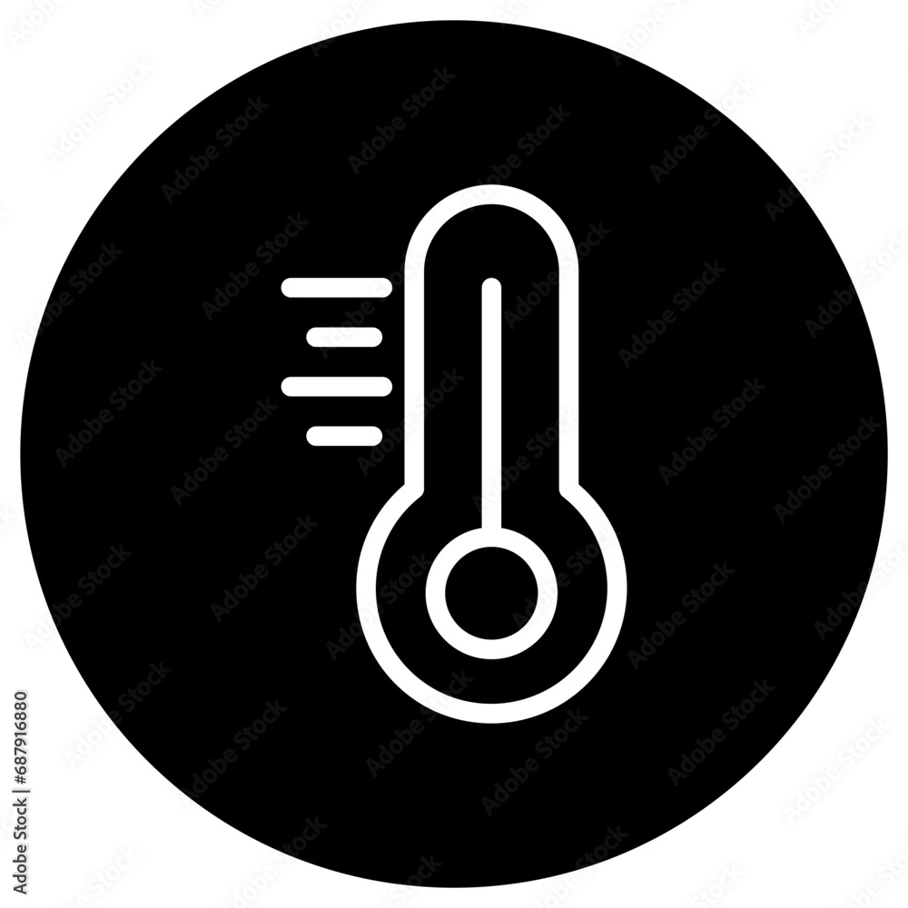 Thermometer Vector Icon Design Illustration Thermometer Vector Icon Design Illustration