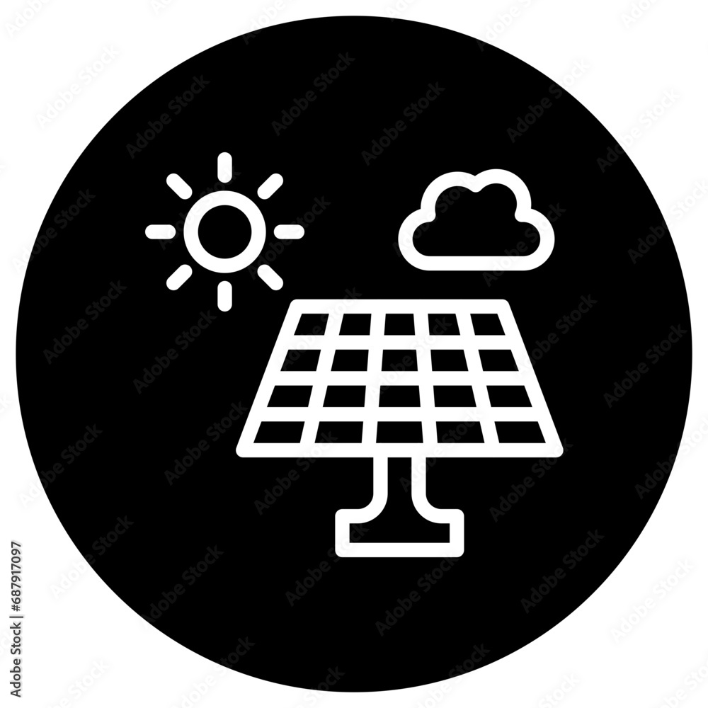 Solar panel Vector Icon Design Illustration Solar panel Vector Icon Design Illustration