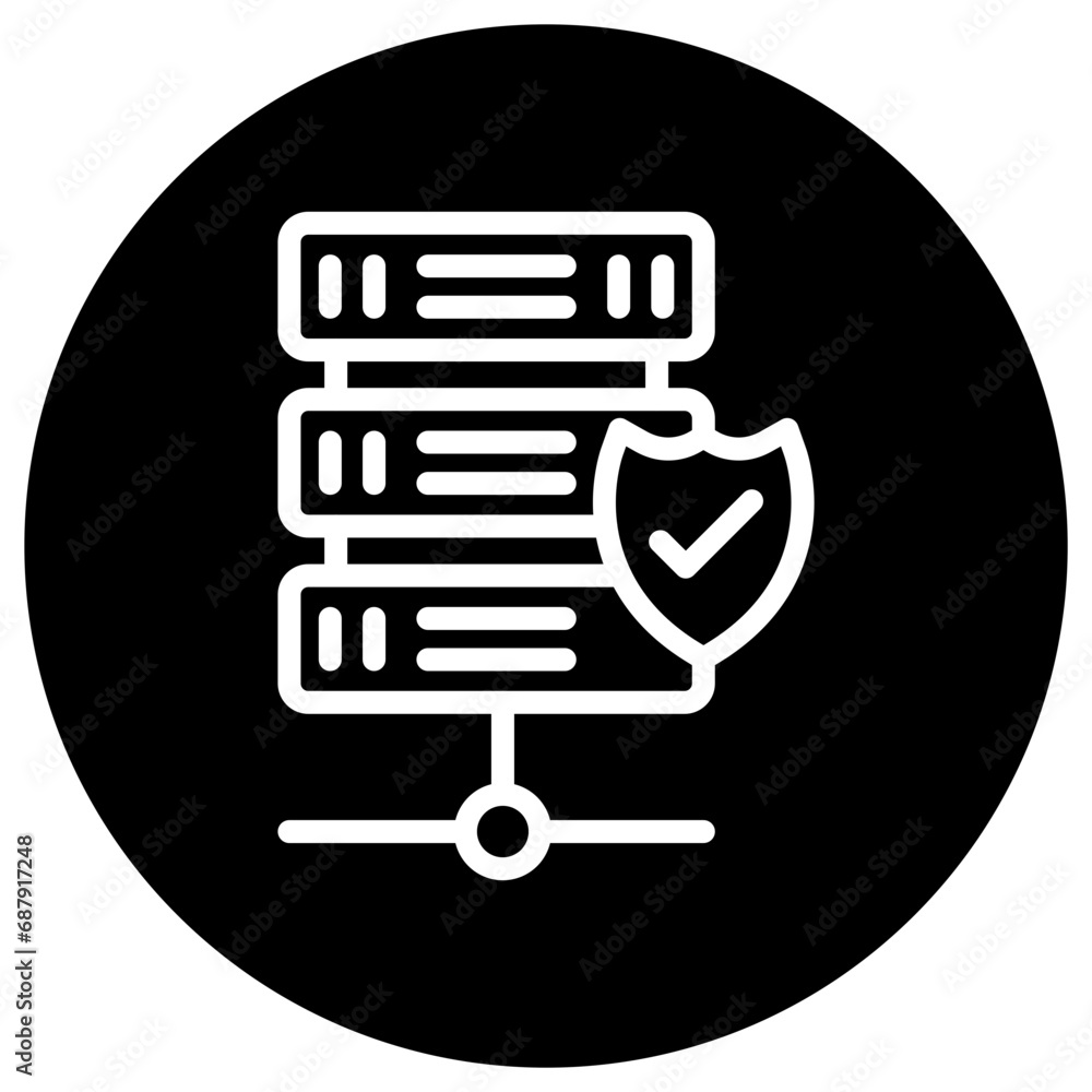 Database Vector Icon Design Illustration Database Vector Icon Design Illustration