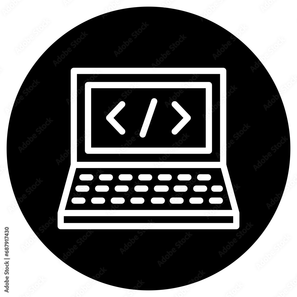 Hacked Vector Icon Design Illustration Hacked Vector Icon Design Illustration