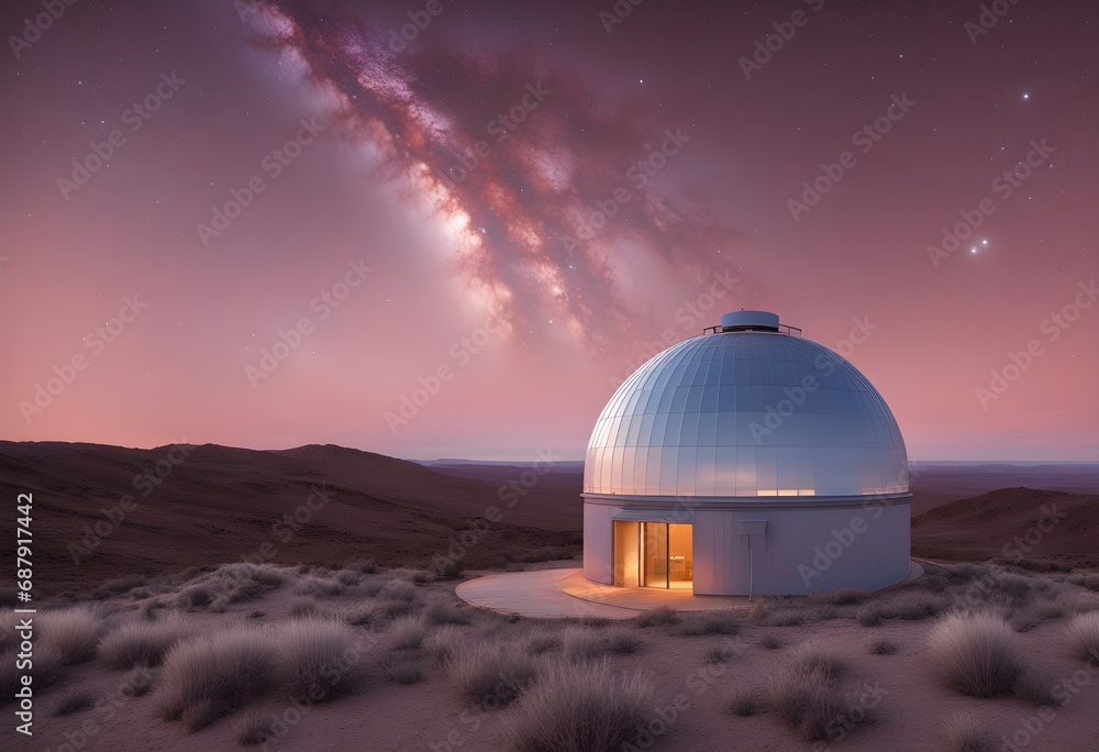 Opalescent Observatory Astronomical Observatory Opalescent Glow Milky Way Merging Opalescent Observatory Astronomical Observatory Opalescent Glow Milky Way Merging