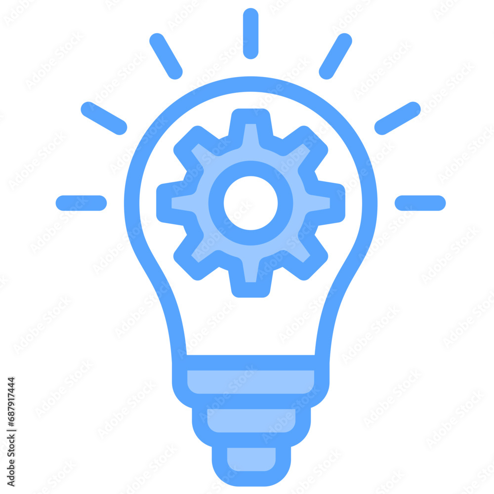 Inspiration Blue Icon Inspiration Blue Icon