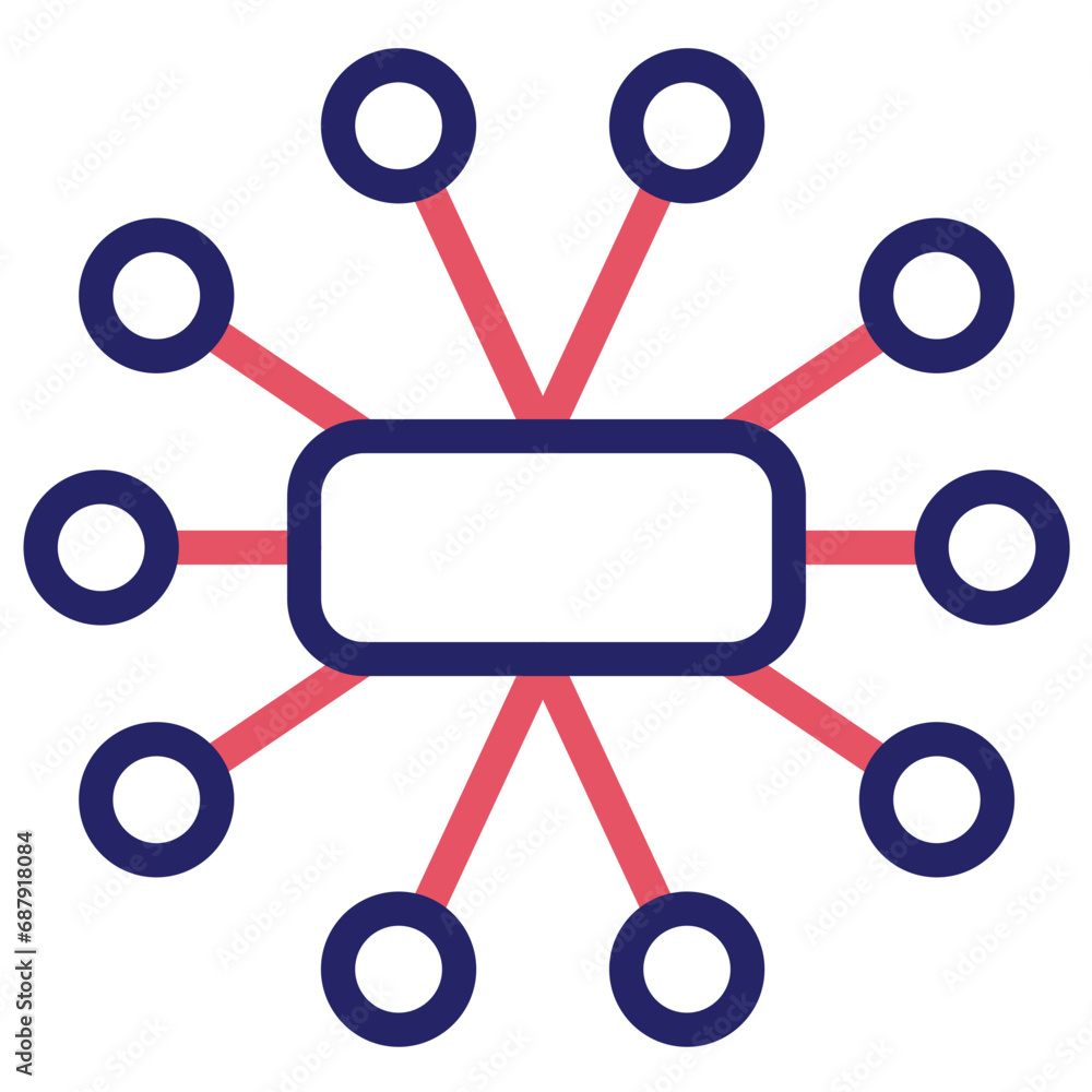 Mind Map Icon Mind Map Icon