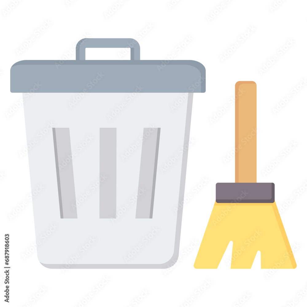 Cleaning Flat Icon Cleaning Flat Icon