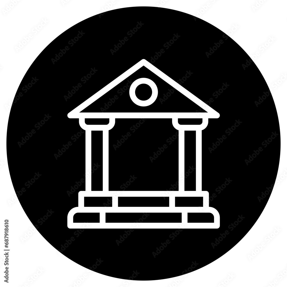Bank Vector Icon Design Illustration Bank Vector Icon Design Illustration