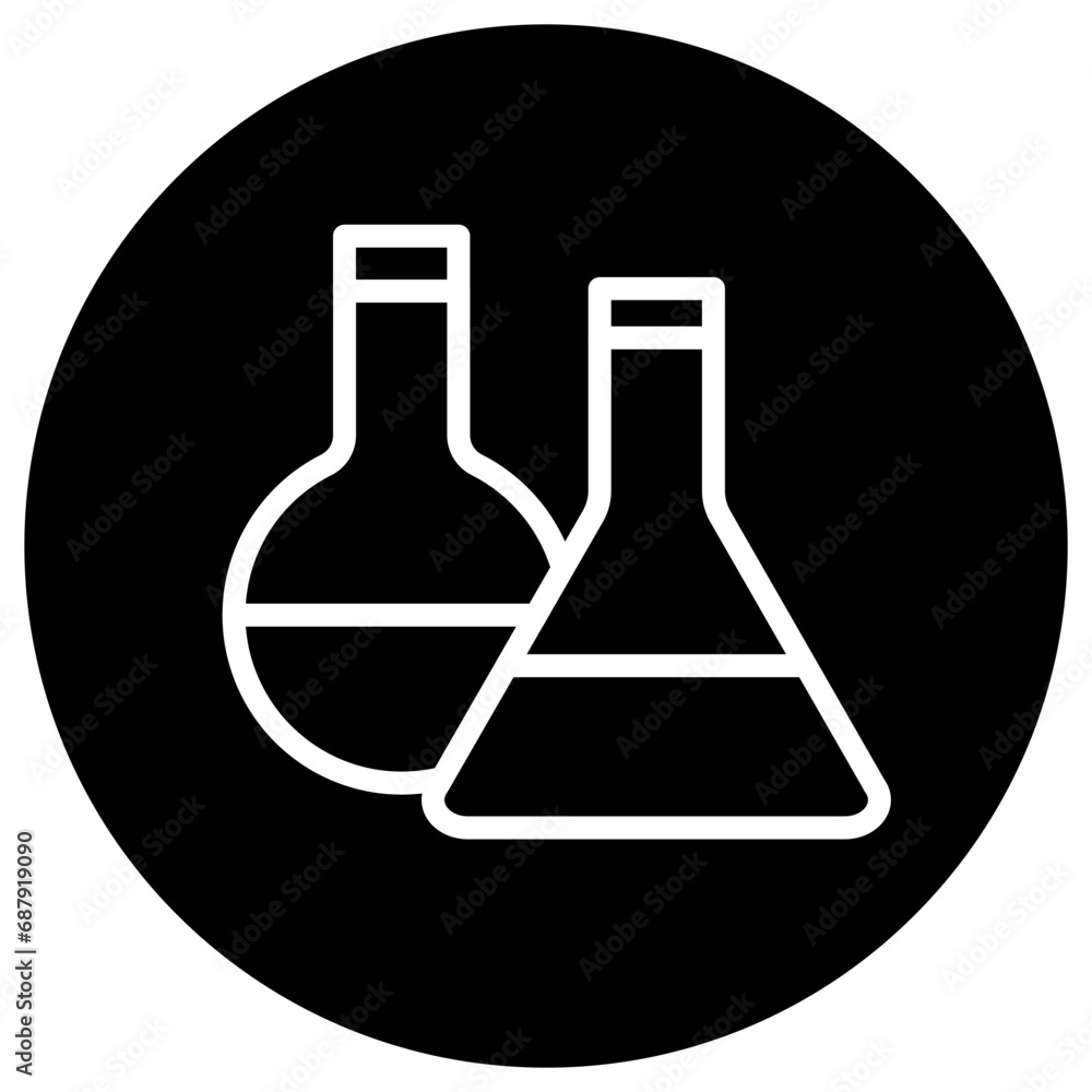 Chemistry Vector Icon Design Illustration Chemistry Vector Icon Design Illustration