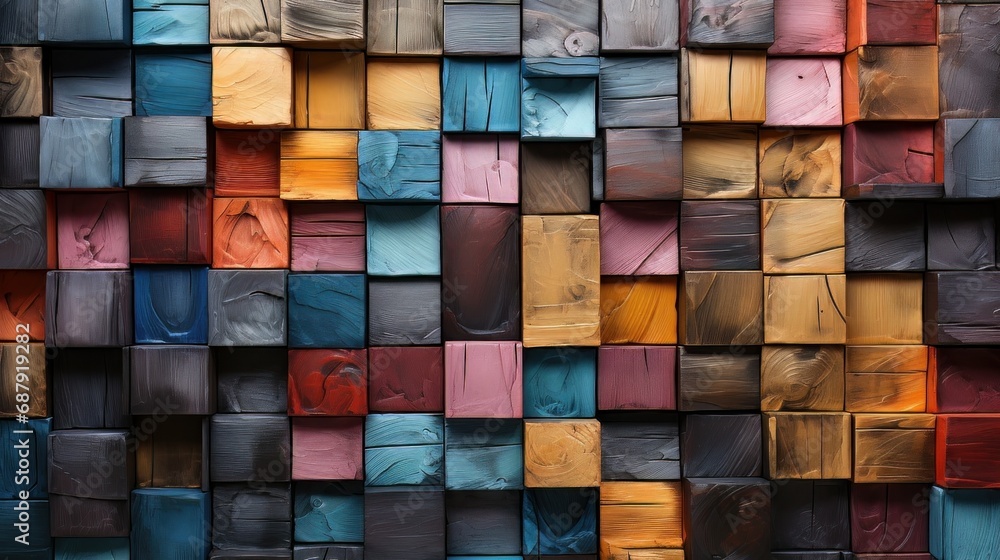colorful square blocks background colorful square blocks background