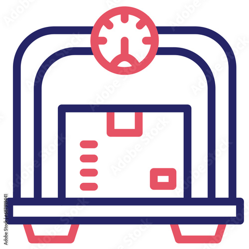 Parcel Weight Icon