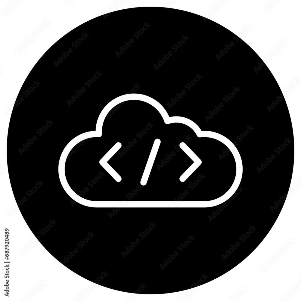 Coding Vector Icon Design Illustration