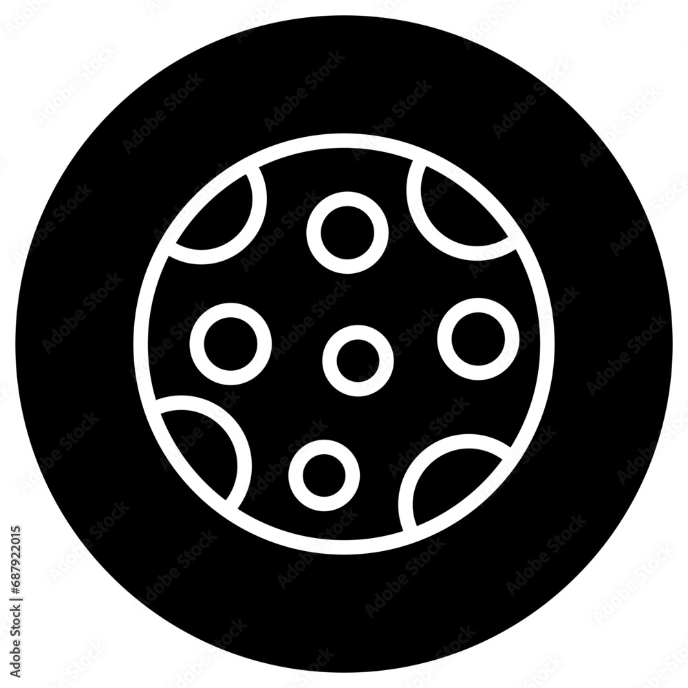 Full moon Vector Icon Design Illustration Full moon Vector Icon Design Illustration