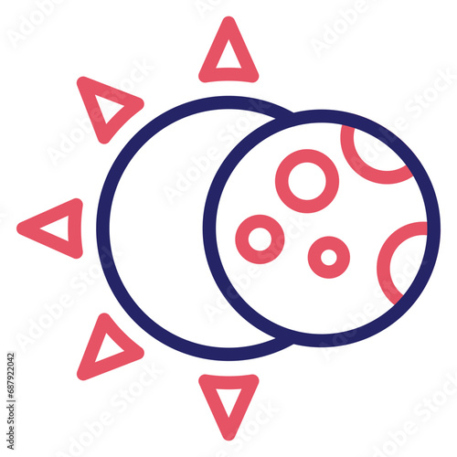 Solar Eclipse Icon