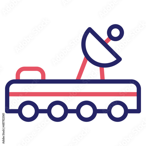 Mars Rover Icon