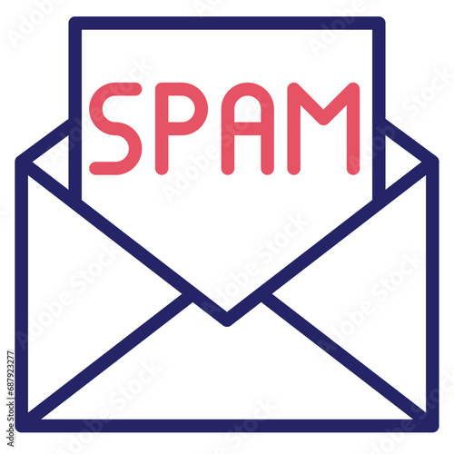 Spam Email Icon