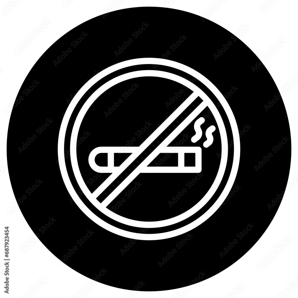 No smoking Vector Icon Design Illustration No smoking Vector Icon Design Illustration
