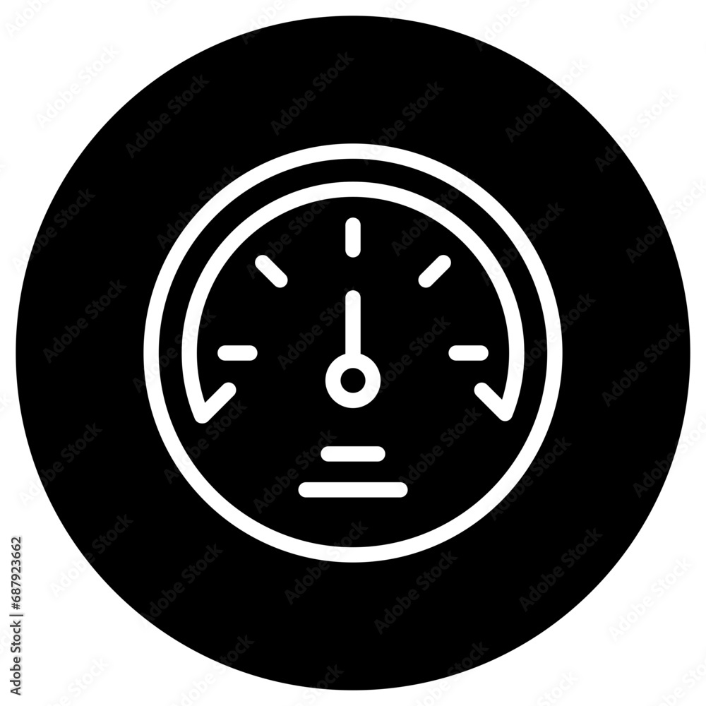 Barometer Vector Icon Design Illustration Barometer Vector Icon Design Illustration
