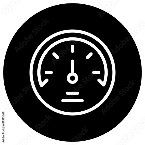 Barometer Vector Icon Design Illustration