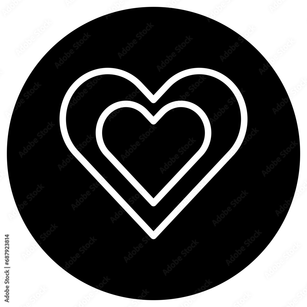 Love Vector Icon Design Illustration Love Vector Icon Design Illustration