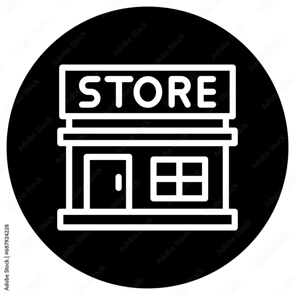 Grocery store Vector Icon Design Illustration Grocery store Vector Icon Design Illustration