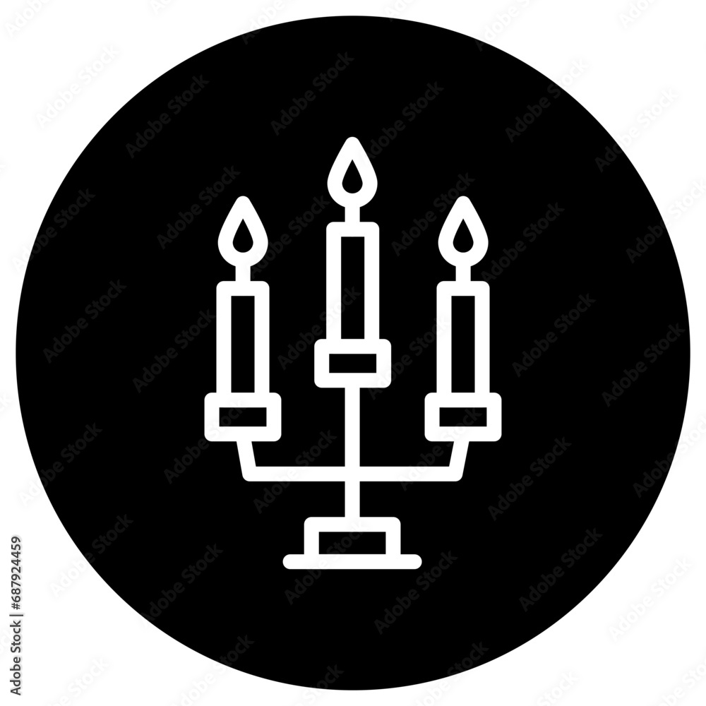 Candle Vector Icon Design Illustration Candle Vector Icon Design Illustration