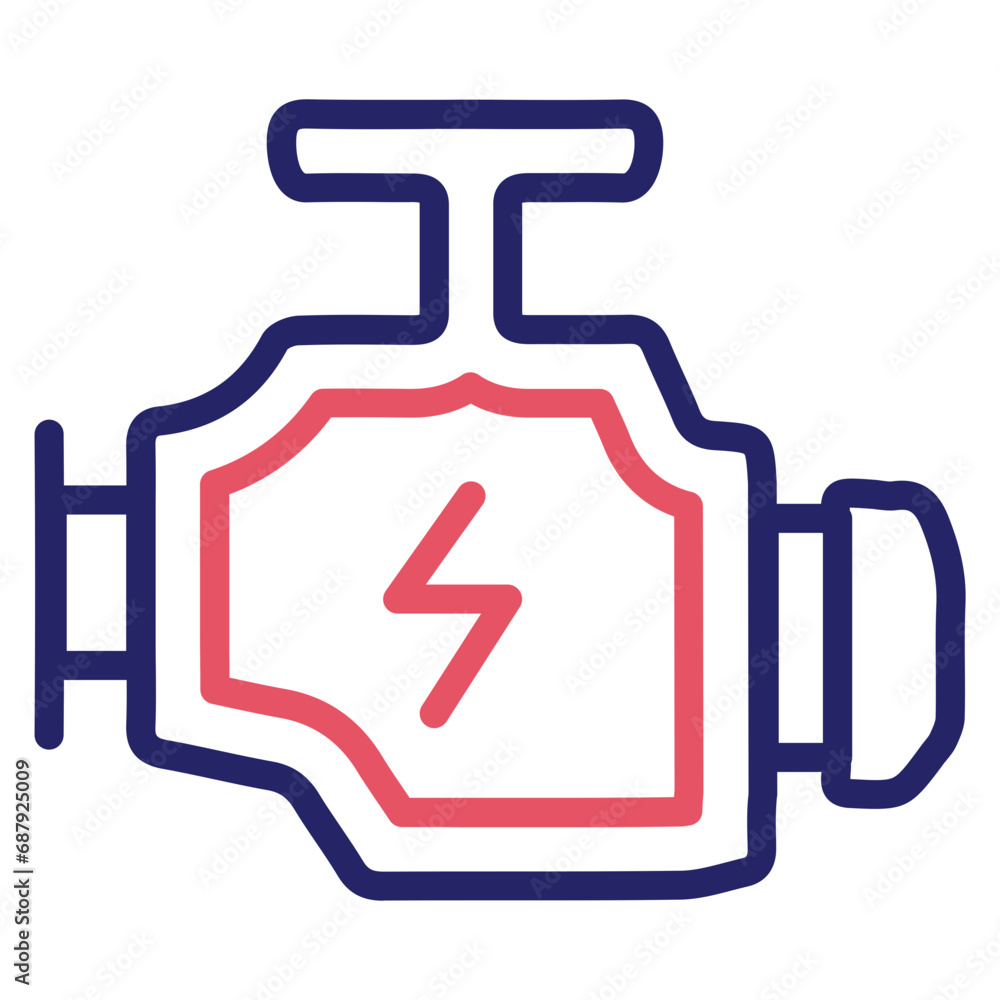 Obraz premium Engine Icon