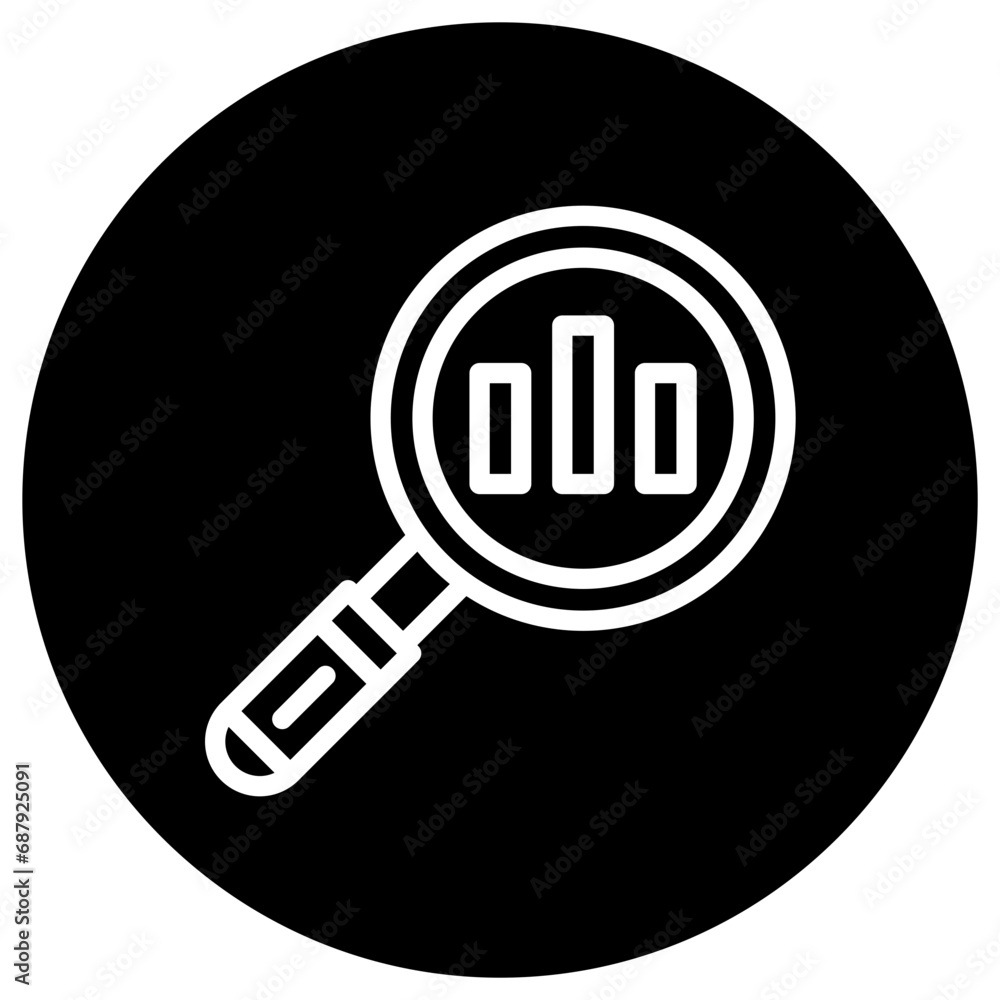 Data analytic Vector Icon Design Illustration Data analytic Vector Icon Design Illustration